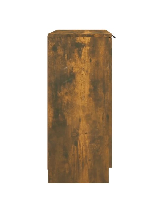 Příborník kouřový dub 60 x 30 x 70 cm kompozitní dřevo
