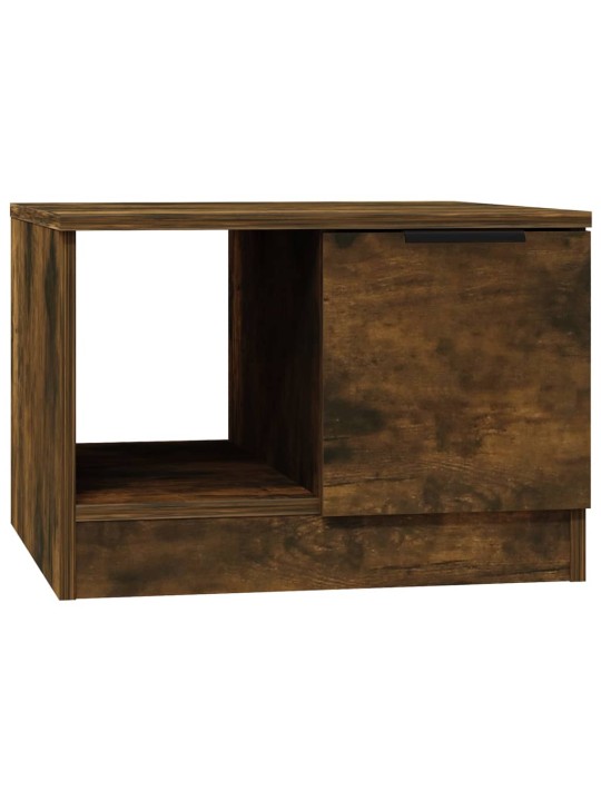 Konferenční stolek kouřový dub 50 x 50 x 36 cm kompozitní dřevo