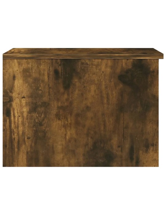 Konferenční stolek kouřový dub 50 x 50 x 36 cm kompozitní dřevo