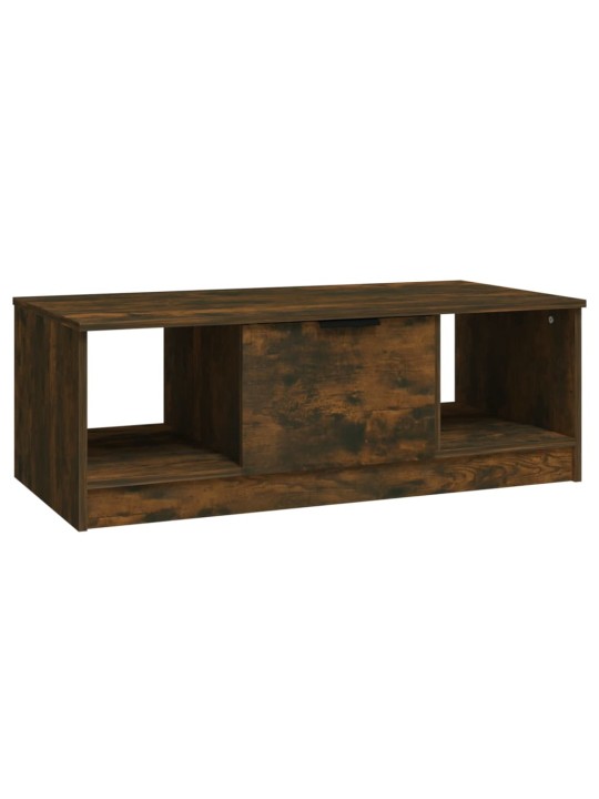 Konferenční stolek kouřový dub 102x50x36 cm kompozitní dřevo