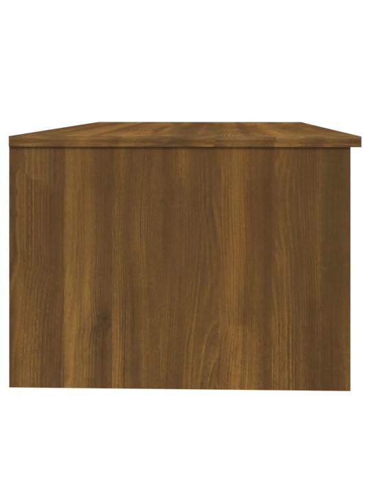 Konferenční stolek hnědý dub 102x50x36 cm kompozitní dřevo