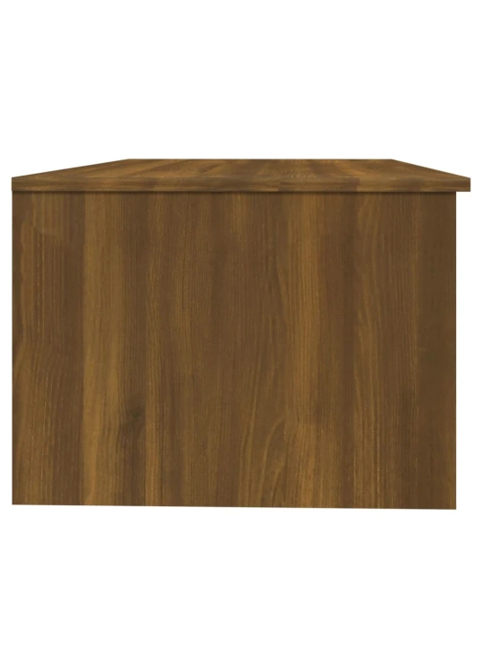 Konferenční stolek hnědý dub 102x50x36 cm kompozitní dřevo
