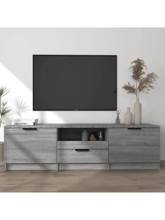 TV skříňka šedá sonoma 140 x 35 x 40 cm kompozitní dřevo