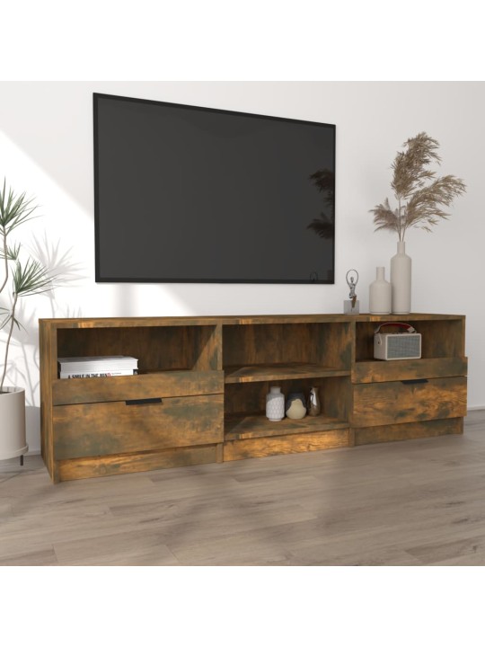TV skříňka kouřový dub 150 x 33,5 x 45 cm kompozitní dřevo