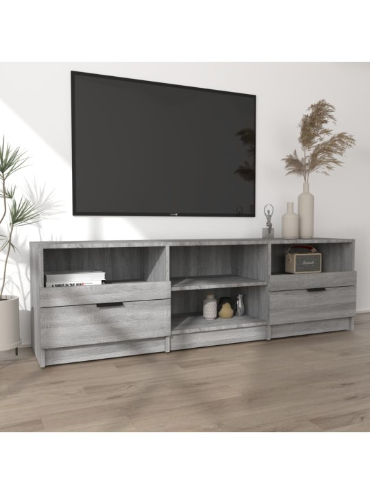 TV skříňka šedá sonoma 150 x 33,5 x 45 cm kompozitní dřevo