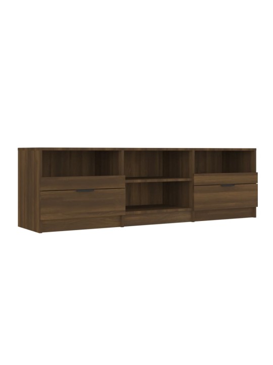 TV skříňka hnědý dub 150 x 33,5 x 45 cm kompozitní dřevo