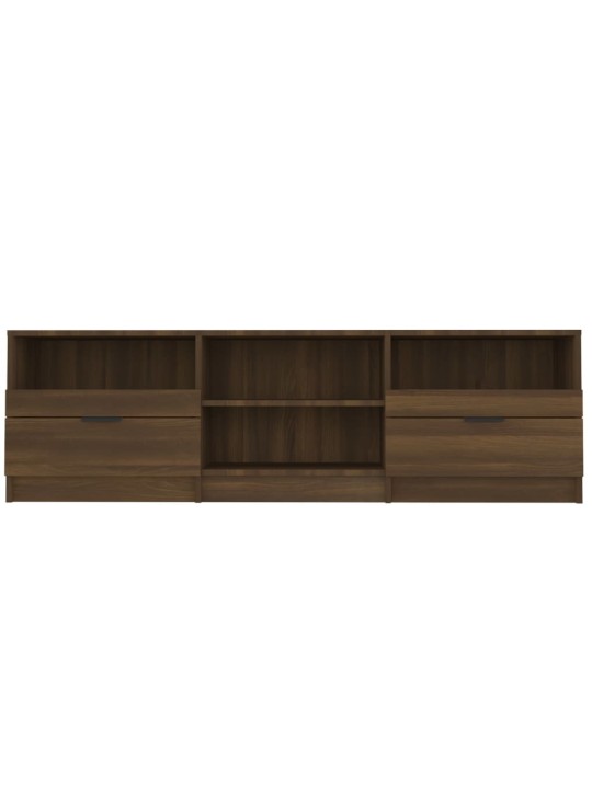 TV skříňka hnědý dub 150 x 33,5 x 45 cm kompozitní dřevo