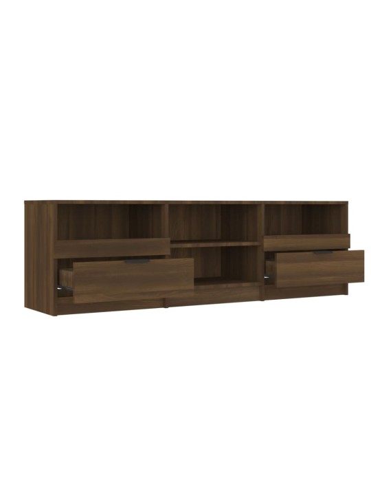 TV skříňka hnědý dub 150 x 33,5 x 45 cm kompozitní dřevo