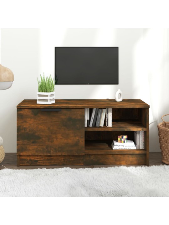 TV skříňka kouřový dub 80 x 35 x 36,5 cm kompozitní dřevo