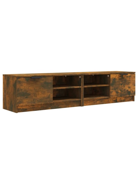 TV skříňky 2 ks kouřový dub 80 x 35 x 36,5 cm kompozitní dřevo