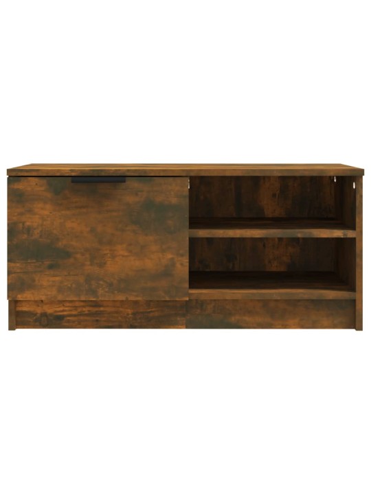 TV skříňky 2 ks kouřový dub 80 x 35 x 36,5 cm kompozitní dřevo