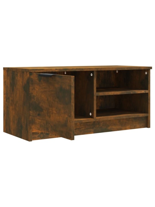 TV skříňky 2 ks kouřový dub 80 x 35 x 36,5 cm kompozitní dřevo