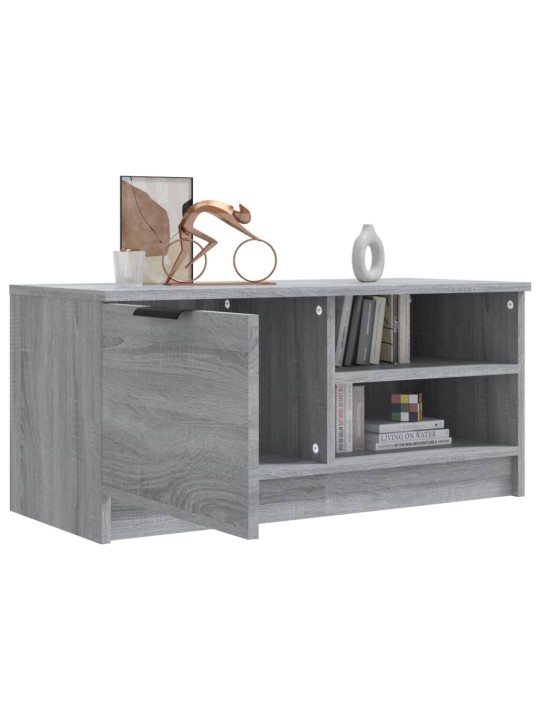 TV skříňka šedá sonoma 80 x 35 x 36,5 cm kompozitní dřevo