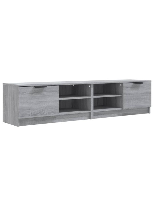 TV skříňky 2 ks šedé sonoma 80 x 35 x 36,5 cm kompozitní dřevo