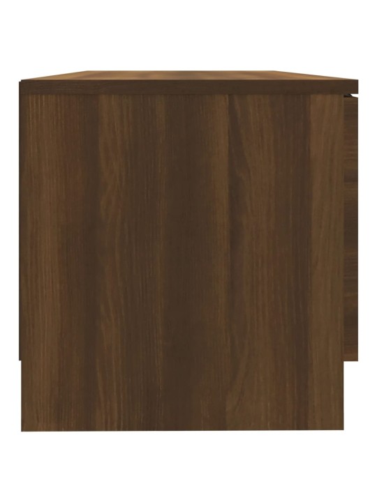 Tv skříňky 2 ks hnědý dub 80 x 35 x 36,5 cm kompozitní dřevo