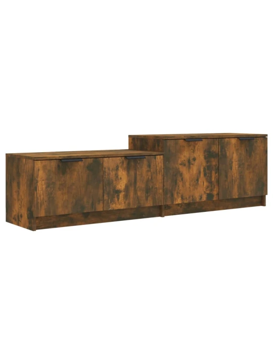 TV skříňka kouřový dub 158,5 x 36 x 45 cm kompozitní dřevo