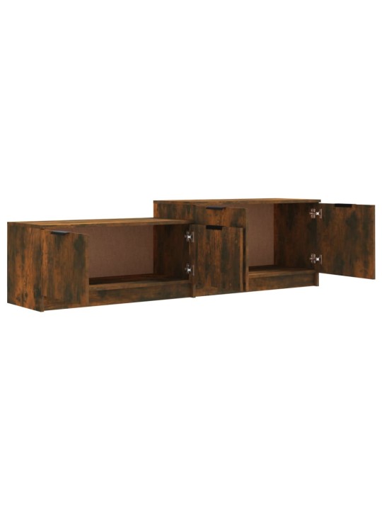 TV skříňka kouřový dub 158,5 x 36 x 45 cm kompozitní dřevo
