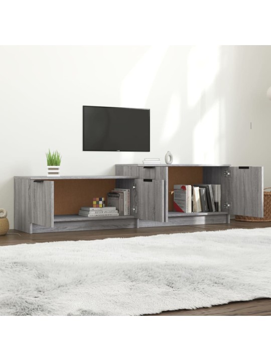 TV skříňka šedá sonoma 158,5 x 36 x 45 cm kompozitní dřevo