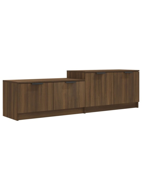 TV skříňka hnědý dub 158,5 x 36 x 45 cm kompozitní dřevo
