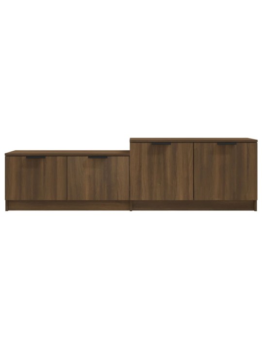 TV skříňka hnědý dub 158,5 x 36 x 45 cm kompozitní dřevo