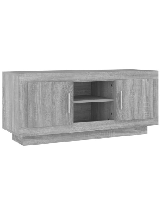 TV skříňka šedá sonoma 102 x 35 x 45 cm kompozitní dřevo