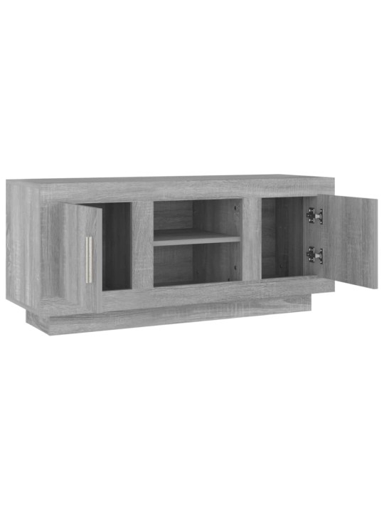 TV skříňka šedá sonoma 102 x 35 x 45 cm kompozitní dřevo