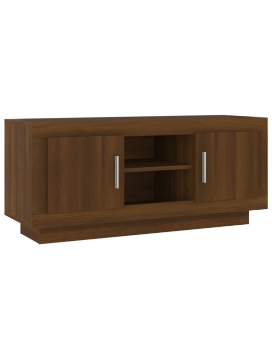 TV skříňka hnědý dub 102 x 35 x 45 cm kompozitní dřevo