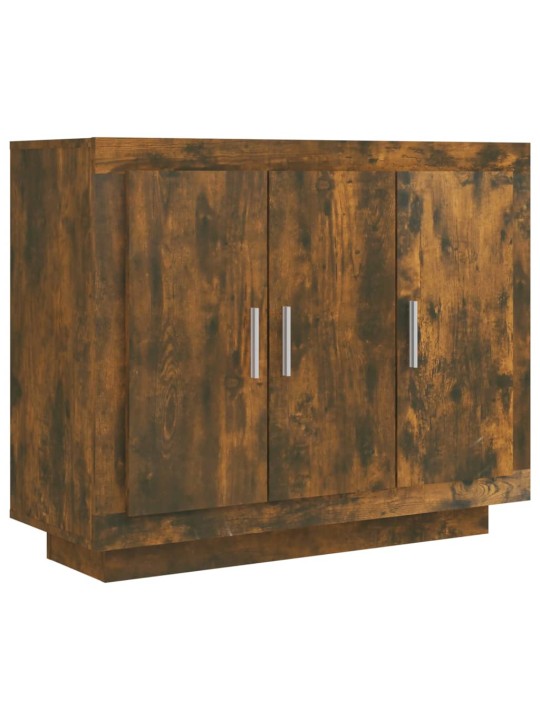 Příborník kouřový dub 92 x 35 x 75 cm kompozitní dřevo