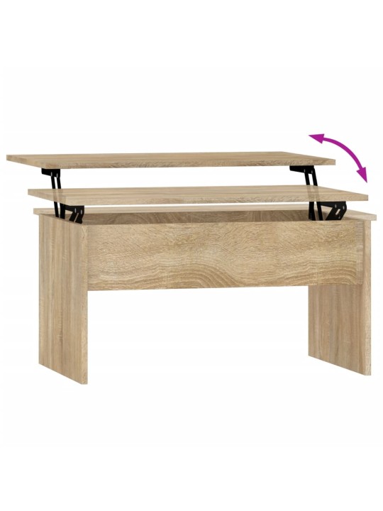 Konferenční stolek dub sonoma 80x50,5x41,5 cm kompozitní dřevo