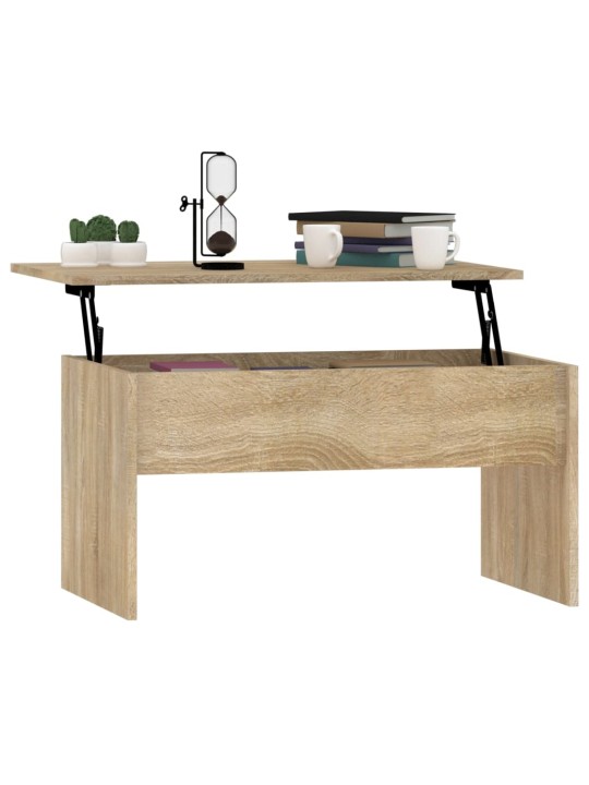 Konferenční stolek dub sonoma 80x50,5x41,5 cm kompozitní dřevo