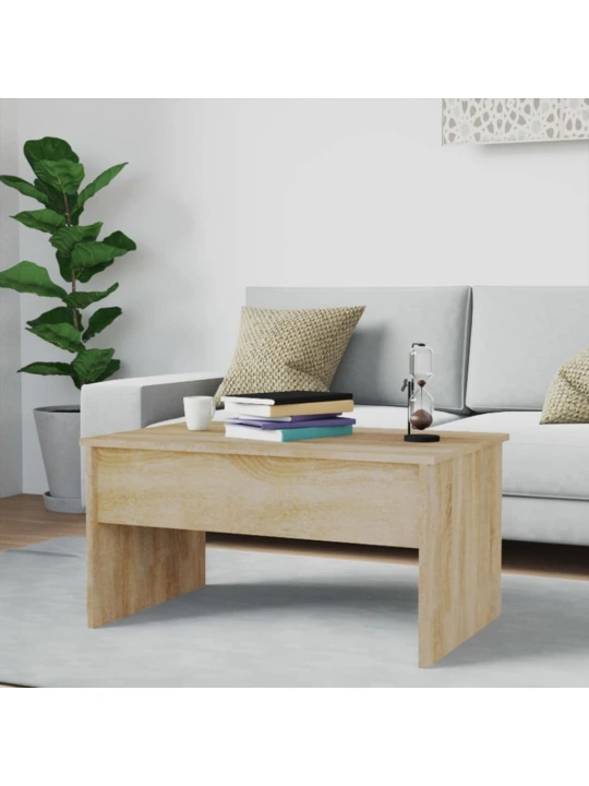 Konferenční stolek dub sonoma 80x50,5x41,5 cm kompozitní dřevo