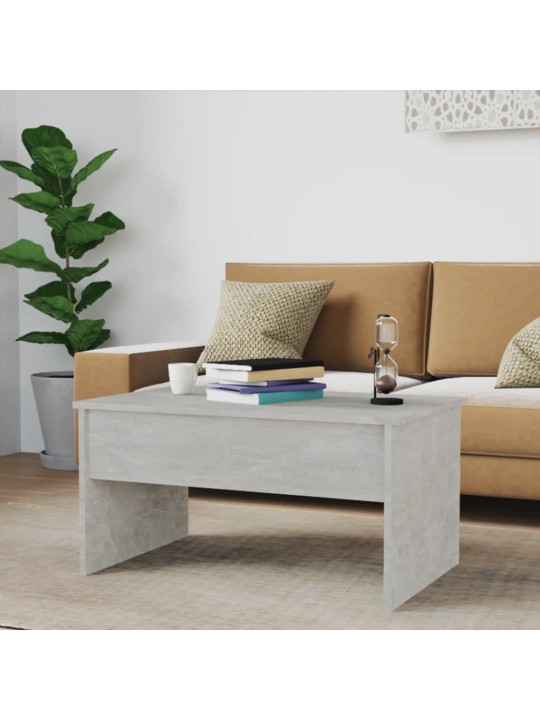 Konferenční stolek betonově šedý 80 x 50,5 x 41,5 cm kompozit