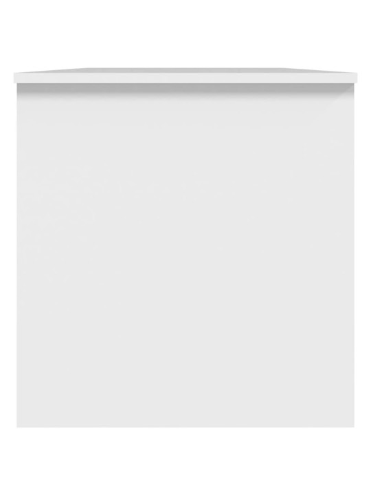 Konferenční stolek bílý 102 x 50 x 52,5 cm kompozitní dřevo