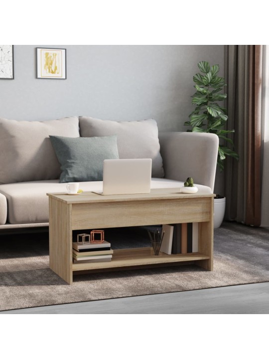 Konferenční stolek dub sonoma 102x50x52,5 cm kompozitní dřevo