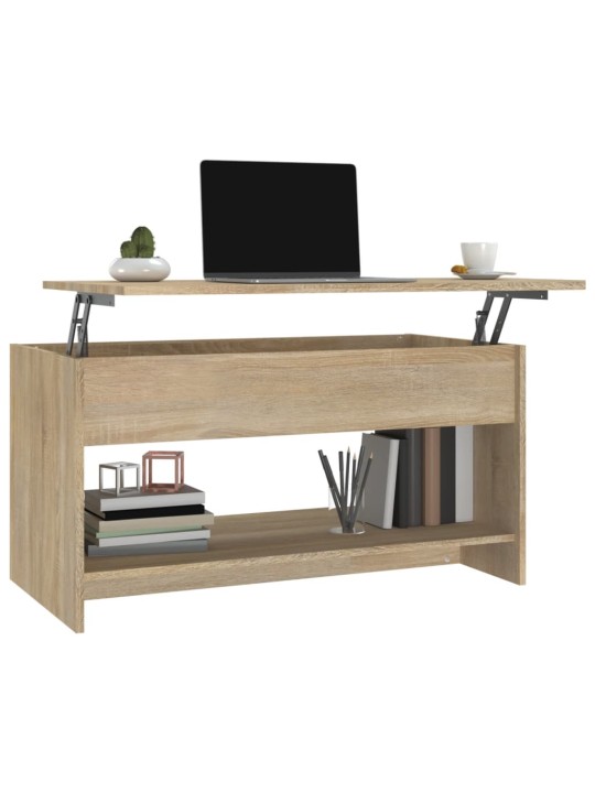 Konferenční stolek dub sonoma 102x50x52,5 cm kompozitní dřevo