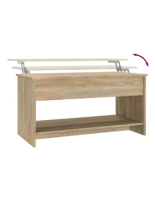 Konferenční stolek dub sonoma 102x50x52,5 cm kompozitní dřevo