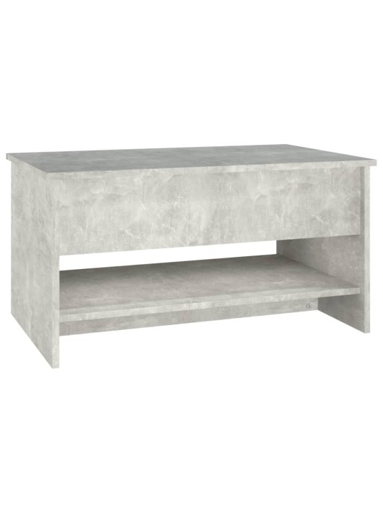Konferenční stolek betonově šedý 80x50x40 cm kompozitní dřevo