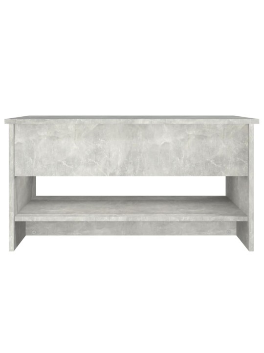 Konferenční stolek betonově šedý 80x50x40 cm kompozitní dřevo