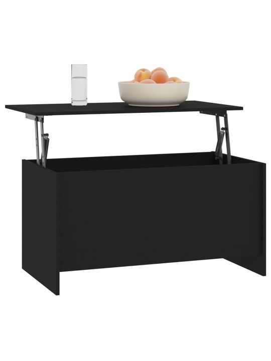 Konferenční stolek černý 102 x 55,5 x 52,5 cm kompozitní dřevo