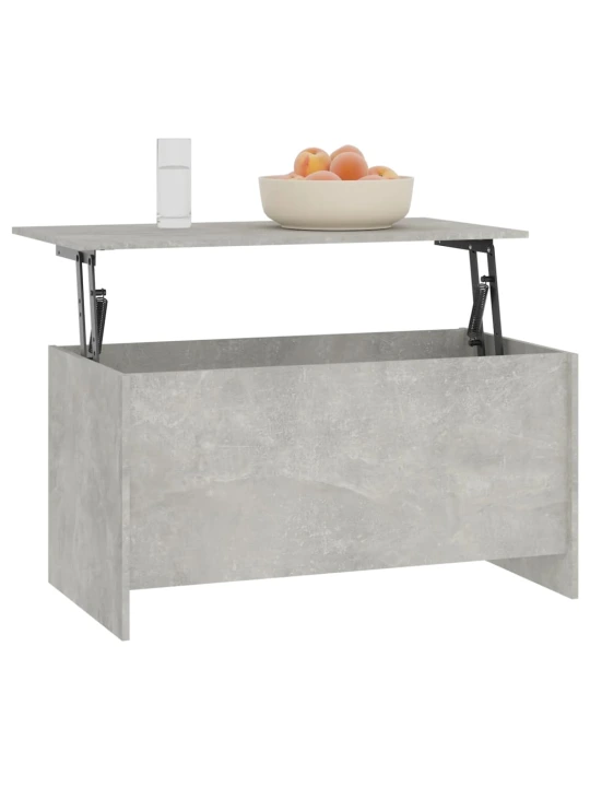 Konferenční stolek betonově šedý 102 x 55,5 x 52,5 cm kompozit