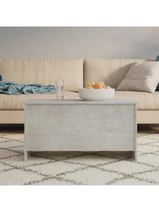 Konferenční stolek betonově šedý 102 x 55,5 x 52,5 cm kompozit