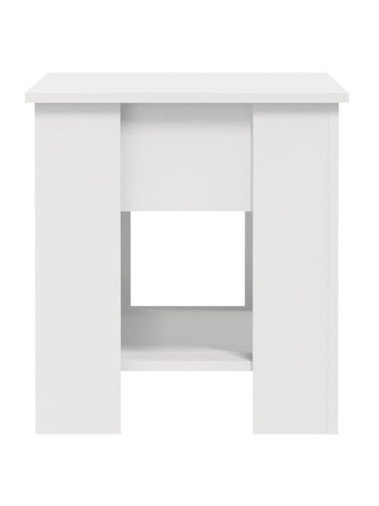 Konferenční stolek bílý 101 x 49 x 52 cm kompozitní dřevo