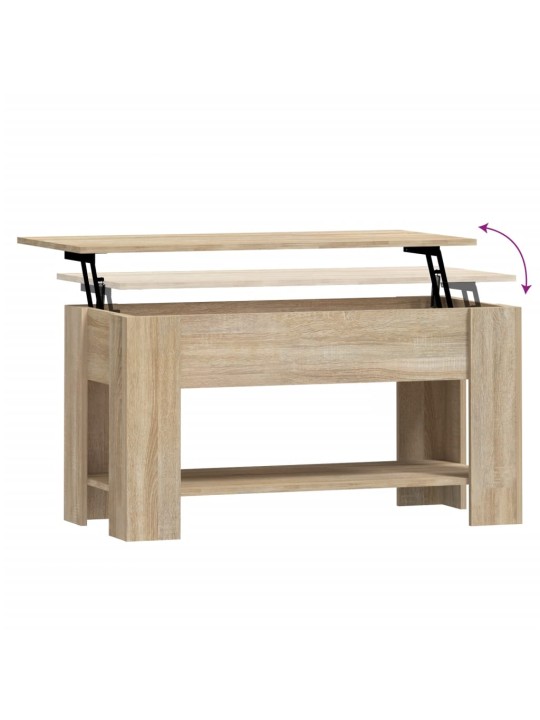 Konferenční stolek dub sonoma 101 x 49 x 52 cm kompozitní dřevo
