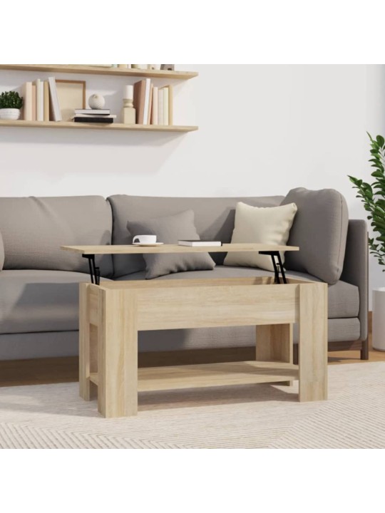 Konferenční stolek dub sonoma 101 x 49 x 52 cm kompozitní dřevo
