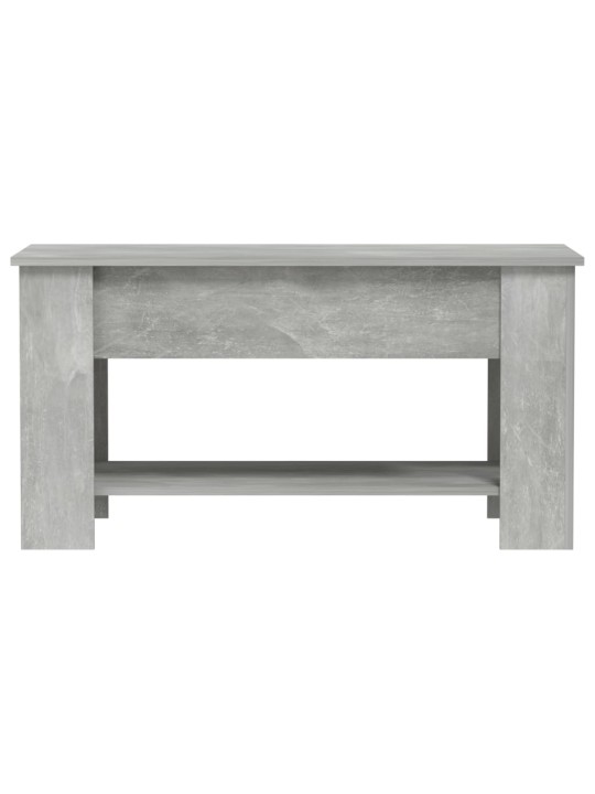 Konferenční stolek betonově šedý 101x49x52 cm kompozitní dřevo