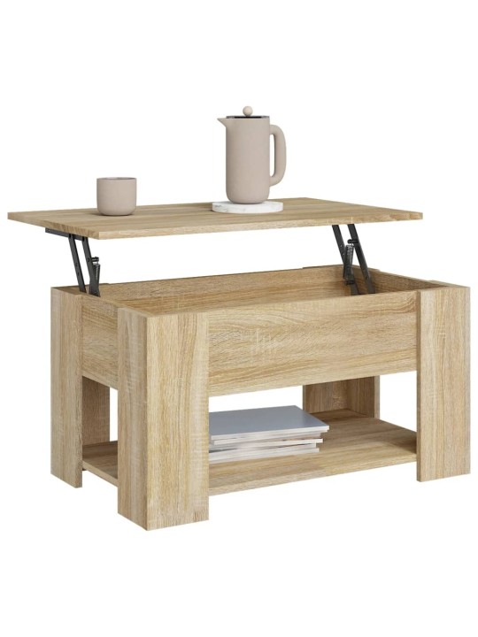 Konferenční stolek dub sonoma 79 x 49 x 41 cm kompozitní dřevo