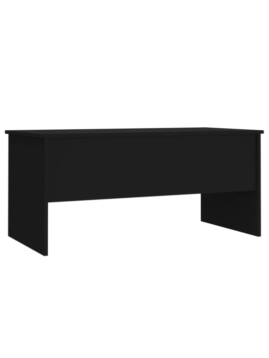 Konferenční stolek černý 102 x 50,5 x 46,5 cm kompozitní dřevo