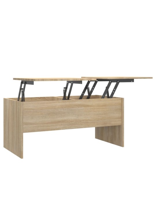 Konferenční stolek dub sonoma 102x50,5x46,5 cm kompozitní dřevo