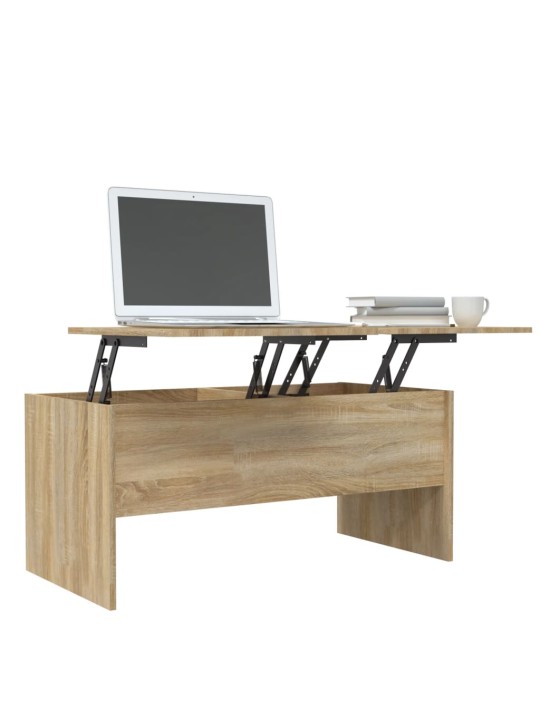 Konferenční stolek dub sonoma 102x50,5x46,5 cm kompozitní dřevo