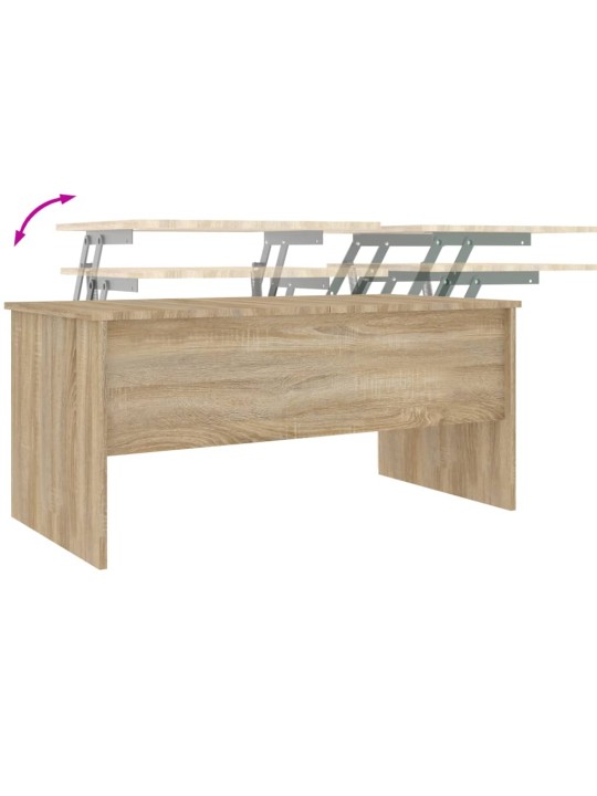 Konferenční stolek dub sonoma 102x50,5x46,5 cm kompozitní dřevo